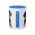 Rottweiler Pupies - Color Accent Mugs, 11oz